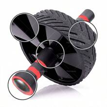 La rueda abdominal, es un equipo de fitness para el ejercicio diario, se utiliza en el entrenamiento físico. El diámetro de la rueda individual es de 18 cm.