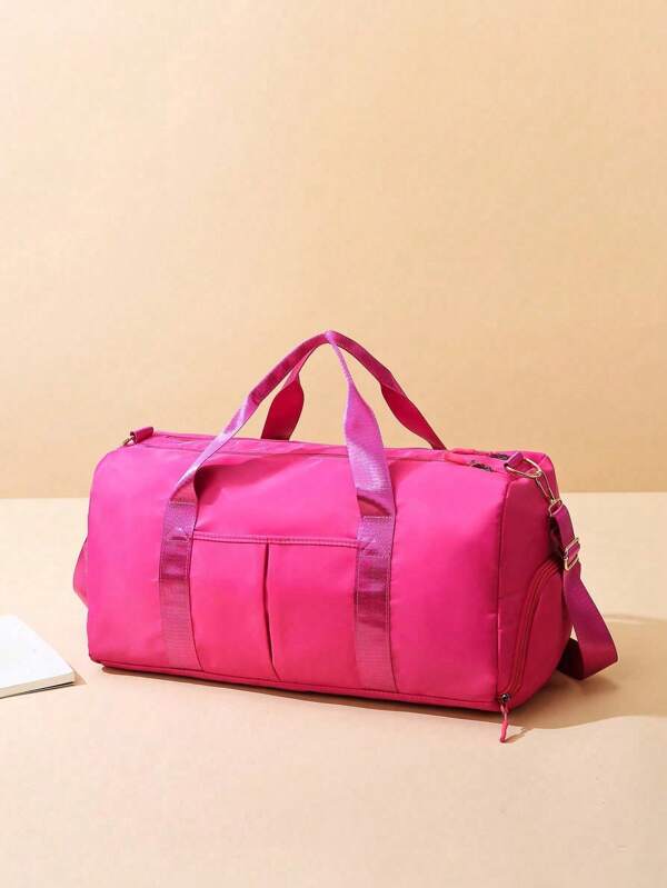Travel In Style With This Lightweight, Large Capacity Luggage Bag! Toiletry Bag Wash Bag Toiletry Travel Bag Makeup Storage Beach Beach Bag Vacation Holiday Essentials School Supplies Travel Essentials Ladies For College Dorm Bathroom