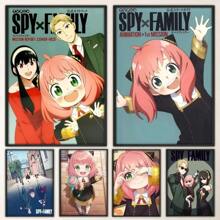 1PC Anime Spy X Família Anya Pôster Impressões Pôster Pintura de Parede Quarto Sala de Estar Parede Bar Restaurante Sem Moldura