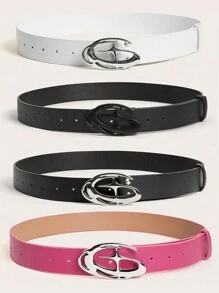 1pc Women Y2K Belt, Aesthetic Accessories, Y2K Fashion Grunge Casual Bohemia PU Leather Versatile Seasonal Accessory Summer, School Fall, Autumn, Halloween