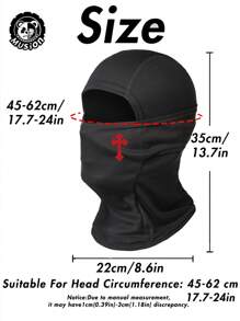 Musion 1pc Unisex Balaclava Camo Headgear, UV Protection Face Cover Mask, Breathable For Outdoor Sports Spring Summer - Multicolor - View 5