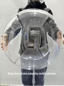 Bộ 21 phụ kiện trang trí tiệc tiết lộ giới tính, bóng bay cao su màu hồng và xanh, bóng bay trong suốt 24 inch cho tiệc chào đón em bé, nhâm nhi và ngắm nhìn, tiệc sinh nhật lần thứ 1, lễ kỷ niệm tiết lộ giới tính - Nhiều màu - Xem 6
