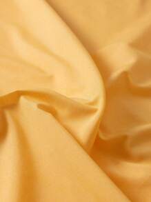 "3pcs Bedding Set, Cozy Modern Graphics, Perfect For Students And Holidays" - Mustard Yellow - View 3