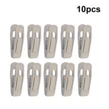 BKFUN 40/20/10/2 Stück Samtklammern für Kleiderbügel, starke Samtklammern für Samtbügel, Hosen- und Rockhalterung Samtklammern passend für Samtkleiderbügel