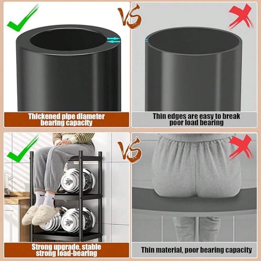 AIDUCHO 5-Shelf Heavy Duty Shelving,Metal Utility Storage Racks With ...