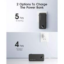 The AC-02F Power Bank Supports Fast Charging For Multiple Devices, Has An Elegant Exterior Design And A Reliable Safety Protection System For Apple IPhone, IPad, Android Phone, Gifts For Family, Friends, Birthday, Winter, Valentines, Easter Suitable For Outdoor Play, Shopping, Traveling, Portable Power Supply Super Fast Charging, Display Battery Level, Portable Charger Devices With USB And Type-C Ports, Safe And Stable Polymer Lithium Battery