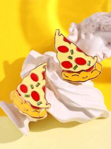 1 cái Dễ Thương Đầy Màu Sắc Nhỏ Giọt Dầu Thực Tế Pizza Kim Loại Ghim Cài Áo, Phong Cách Y2K Cổ Điển Mũ Trang Trí Kim Loại Ghim Cho Quần Áo Túi Charm Trường Học Kpop Ba Lô Giáo Viên Túi Charm Phụ Kiện Văn Phòng Áo Sơ Mi Áo Khoác Trang Sức Halloween Phụ Kiện Thu Đông, Thích Hợp Cho Thanh Thiếu Niên, Thanh Niên, Nam Giới, Thường Ngày, Ngoài Trời, Thể Thao, Kỳ Nghỉ, Quà Tặng Tốt Nghiệp, Sinh Nhật, Hàng Ngày Ghim Quần Áo Quà Tặng Giáo Viên Vui Nhộn Phụ Kiện Trang Phục Quà Tặng Giáng Sinh Nam Túi Ghim - Nhiều màu - Xem 1