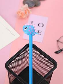 4pcs Creative Tyrannosaurus Rex Shaped Neutral Pens, Suitable For Student & Office Writing, Random Color - Multicolor - View 3