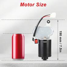 UTV Electric Windshield Wiper Motor Kit For Most UTV Compatible With Can Am Defender Pro Compatible With Mule Teryx 16" 12V Windshield Wiper Blade - Black - View 8