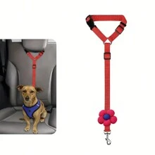 1pc Dog Seat Belt For Vehicle Secure, Pet Car Tether Safety Leash For Dogs In Vehicles, Dog Seatbelt Tether, Dog Seat Belt Buckle, Dog Car Seat Belt Christmas Gift