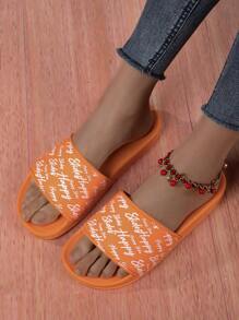 Nuevas y de moda sandalias blancas para exteriores, tallas grandes, con absorción de impactos para mujeres, sandalias domésticas ligeras y antideslizantes