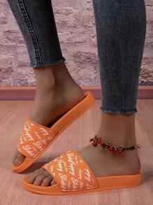 Nuevas y de moda sandalias blancas para exteriores, tallas grandes, con absorción de impactos para mujeres, sandalias domésticas ligeras y antideslizantes