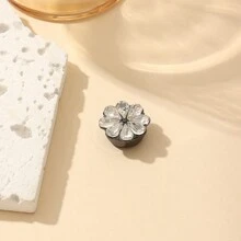 1 件优雅耀眼的水钻衬衫袖扣，花朵女式衬衫装饰纽扣，高端奢华服装纽扣，情人节和新年礼物，可全年佩戴。 - 花朵 - 查看 10