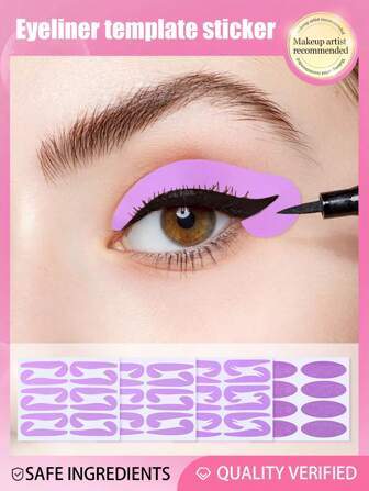 12张眼线妆容模板卡，眼影线贴纸化妆工具，化妆模板，眼线引导模板和睫毛卡，适用于烟熏妆，颜色随机。8/4张，化妆品，便宜，房间装饰，梳妆台，旅行，卧室，化妆配件，便宜，圣诞礼物，化妆品，化妆工具，便宜货，礼物，女士礼物，圣诞礼物