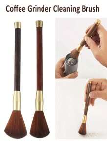 1 件/2 件，咖啡研磨机清洁刷木柄浓缩咖啡刷除尘咖啡粉刷家用厨房工具咖啡配件返校 - 多色 - 查看 12