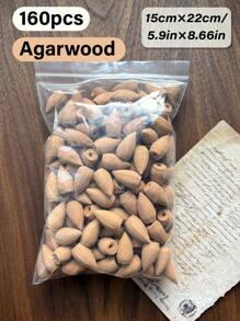 160pcs, Backflow Incense, Natural Waterfall Incense For Backflow Incense Burner, Perfect Yoga Gift, Brings Relaxing Aroma With Soothing Scent, Natural Waterfall Incense Cone, Home Backflow Cone, For House Air Freshener, Meditation, Yoga, Home Or Office Purification - Backflow Incense - View 19