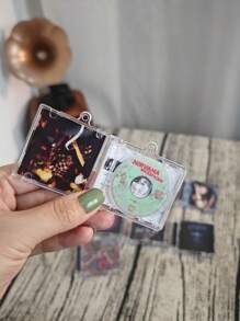 1pc Custom Photo Mini Album CD Keychain With NFC – Play Your Favorite Spotify Song Instantly – Personalized Music Gift, Music Lover Keychain CD Album,Valentine's Day Custom Photo Wedding Gift Keychain,School Supplies,Back To School,School Gift,For Office,For School,For Classroom,For Teacher Gifts,For University,For Colleague,For Dorm Rooms,For Teacher,For Boys And Girls,For Teenagers,Junior High School Students,Middle School Students,High School Senior High School Students,College Students,University Students,Freshman,Sophomore,Underclassmen