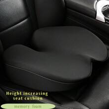 1pc/2pcs Durable & Comfortable Memory Foam Luxury Seat Cushion, Unique Design To Relieve Sitting Bone, Coccyx And Tailbone Pain, Suitable For Car, RV, Office Chair, Sofa