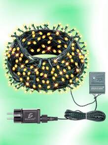 Warm Led Light Series Christmas Series Heat And Cold Resistant Ideal For Outdoors Different Measurements 20 Meters 30 Meters 50 Meters