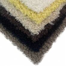 1 pieza Tela de rizos de oveja premium suave de 50 cm x 82 cm, material para el cabello de muñecas de peluche, tela artesanal para ropa DIY