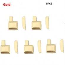 5 Sets/Lot Metal Repair Zipper Stopper Open End Zipper Stopper DIY Sewing Zipper Accessories For Clothes Replacement Kit - Multicolor - View 4