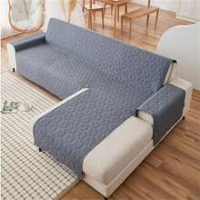 Waterproof Reversible Sofa Cover, L Shape Sectional Couch Cover Chaise Lounge Cover - Multicolor - View 2