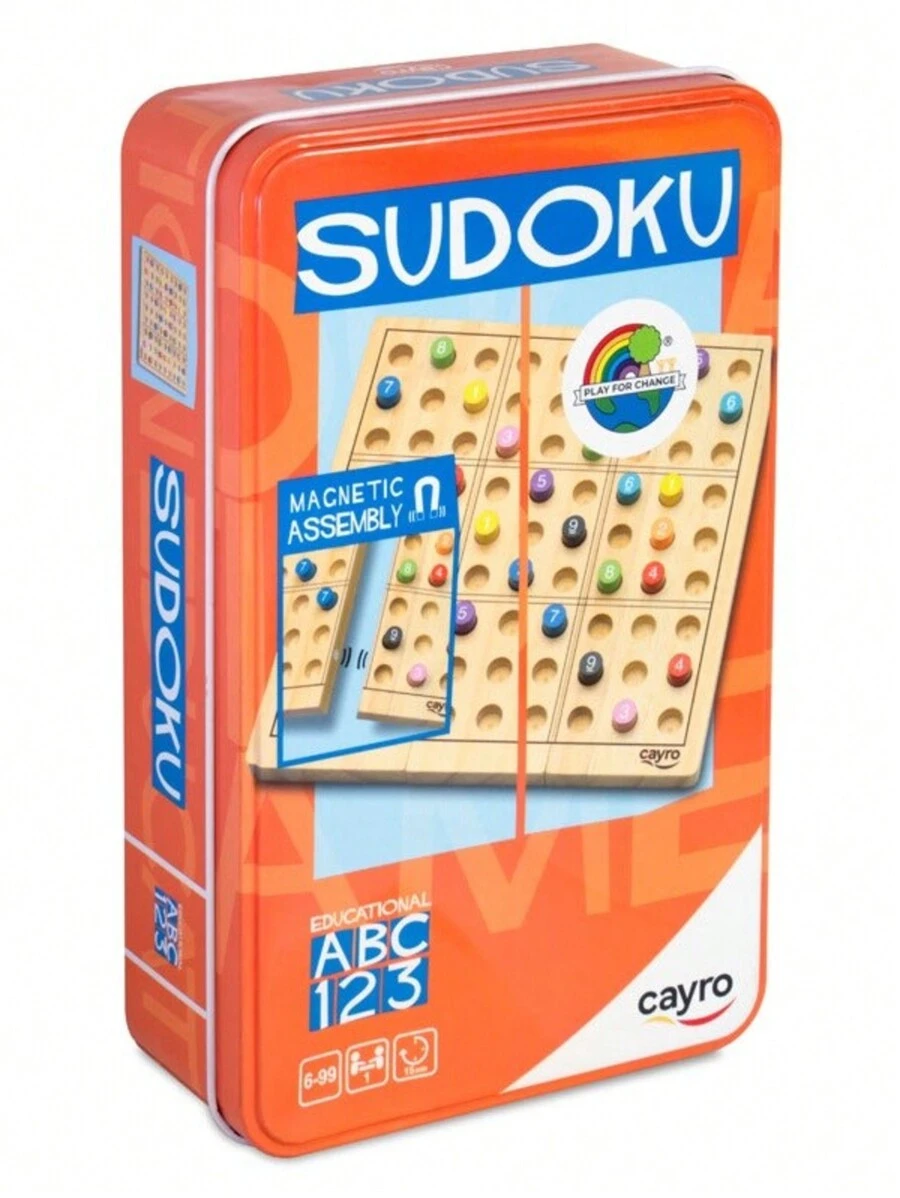 Cayro SUDOKU TRAVEL METAL BOX - Multicolor - View 1