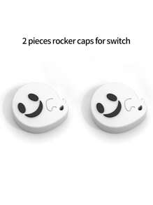 2pcs/4pcs Joystick Cap Joy-Con Controller Grip Handle Button, Compatible With Nintendo Switch/Switch OLED/Switch Lite, Joystick Silicone Cover Cap, Accessories Compatible With Switch Gaming Console