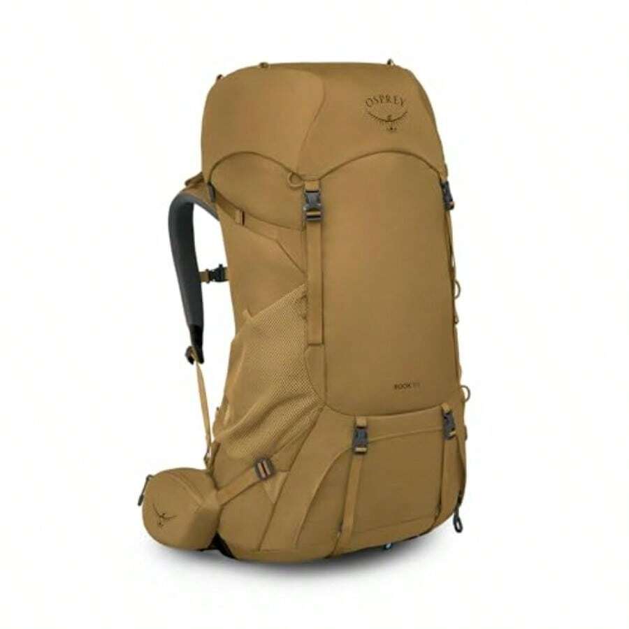 Osprey Men's Rook 65 Litre Ventilated Backpacking Pack Pack Of 1 - HistosolBrown/RhinoGrey-OneSize - View 1