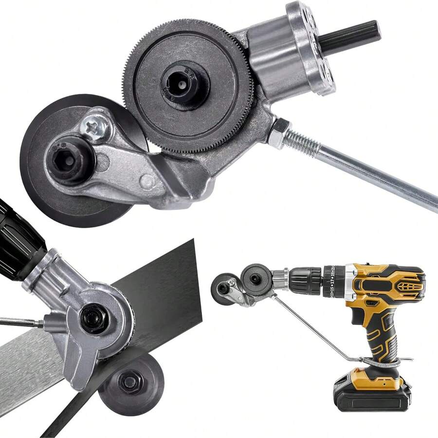 Electric Hand Drill Variable Shear Plate To Convert Metal Plate Cutter New Artifact Iron Shears Modified Variable Cutter - 1 bộ - Xem 1