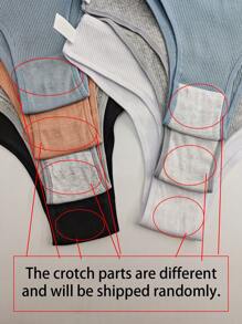 Bộ 5 Quần Lót Tam Giác Hình Chữ T Nữ Nhiều Màu Cotton Thấp Eo Thoáng Khí Gợi Cảm - Nhiều màu - Xem 10