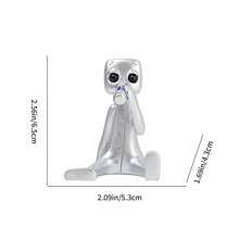 1 pieza es adecuada como pequeño ornamento de escritorio, y el robot para beber también es adecuado como pequeño obsequio ornamental para fiestas y regalos a familiares y amigos.