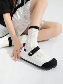 TUOPIN TuoPin Neue klassische Schuhe, modisch, weich, bequem, für drinnen und Outdoor, faltbar, rutschfest, vielseitige Umstandsschuhe, Ballett-Schuhe, Mutterschafts-Schuhe, Krankenschwestern-Schuhe, Muttertags-Geschenk