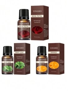 9pcs Fragrance Essential Oils, 8/6/4/2/1pc Fragrance Essential Oils, 10ml Oil-Soluble Essential Oils, Oil-Based Fragrance Pen Refill, Suitable For Scented Candles, Scented Stones, Scented Balm, Scented Bags, Scented Tablets