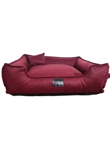 Pet Bed XG 95 Cm X 75 Cm Waterproof Bottom For Large Breeds Velvet Rectangular Dog Bed Size GG 85 Cm X 70 Cm Soft Cloud Pet Bed For Large Dogs Cats Rabbit Suede Washable Bed For Pets Dogs And Cats G 70 Cm X 60 Cm Luxury Pet Bed Suede Bed Comfort 60 X 50 Siliconized Filling And Reinforced Zipper Medium Dogs And Cats Rectangular Velvety Fabric Bed 50 X 40 For Small Dogs Washable Luxury - 酒紅色 - 查看 2
