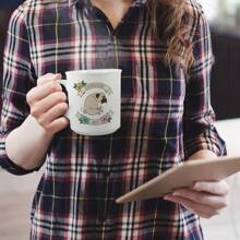 Genuine Fred SAY ANYTHING MUG, DRAGGIN, 11 OZ Ceramic Mug, White, Dishwasher Safe - 1 - View 3