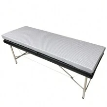 Lash Bed Topper,2in Thick Foam Pad With Removable Cover,Non-Slip Bottom.Small Single Floor Bed,Camping Mattress,Guest Bed