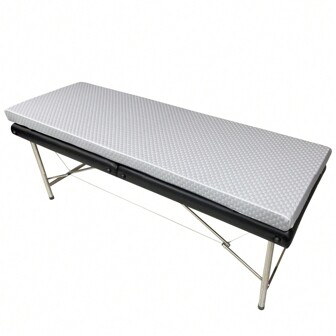 Lash Bed Topper,2in Thick Foam Pad With Removable Cover,Non-Slip Bottom.Small Single Floor Bed,Camping Mattress,Guest Bed