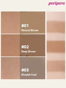 Peripera Bacchetta sfumante V-Shading K-Beauty, Barretta contorno viso, Barretta per definire e scolpire il viso, con punta a pennello morbido, Copertura opaca naturale, Texture morbida e vellutata, Affina il naso, Sfumatura naturale, Trucco coreano