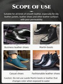 1/2/3/4pcs All-In-One Shoe Polish - With Colorless Shoe Polish, With Sponge Brush, Good Elasticity, Lightweight And Easy To Carry, That Is, Polish - Suitable For All Shoes, Regardless Of Color, Can Be Wiped Clean And Restored To The Original Color(Random Shipment Of Graphics And Text) - Multicolor - View 5