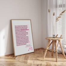 1/3 piezas Imágenes de arte de pared cristiano moderno Impresiones de lienzo con citas bíblicas Póster de citas religiosas de color rosa con estética femenina para decoración de dormitorio, sala de estar o dormitorio universitario Decoración de pared sin marco