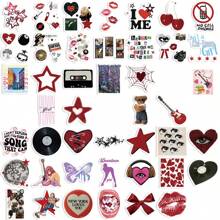50PCS Downtown Y2K Girls Stickers Aesthetic Vinyl Stickers Decals Scrapbook, Journaling, Laptop, Bumper, Skateboard, Water Bottles, Computer, Phone - Multicolor - View 4