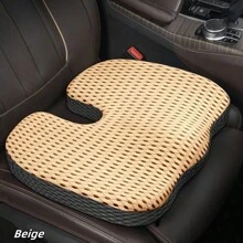 1pc/2pcs Mesh Car Booster Seat Cushion, Innovative Honeycomb Wedge Memory Foam Seat Pad, Enhanced Breathability And Support, Car Cushion For Relieving Buttock Pain, Suitable For Car, RV, Office Chair, Sofa