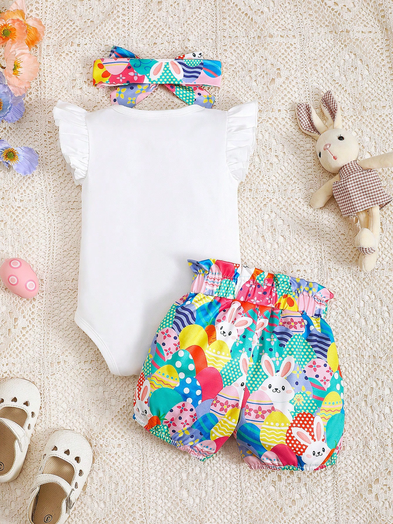 Flounce Sleeve Bodysuit