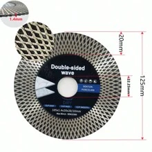 105mm-115mm-125mm Super Ceramic Tile Blade Turbine Ceramic Rhinestone Disc Cutting And Grinding Ceramic Tiles Granite Marble Aperture 20mm/22.23mm