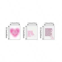 1/3 piezas Imágenes de arte de pared cristiano moderno Impresiones de lienzo con citas bíblicas Póster de citas religiosas de color rosa con estética femenina para decoración de dormitorio, sala de estar o dormitorio universitario Decoración de pared sin marco