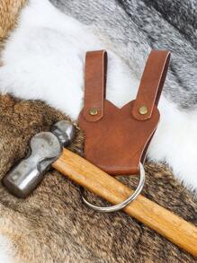 1pc PU Leather Holder Suitable For Medieval Belt Renaissance Viking Faire LARP Cosplay Prop - Multicolor - View 6