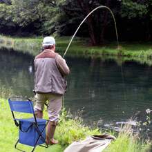 SHIXIONG Silla de Pesca, Silla Portatil con Bolsa enfriadora, Sillas Plegables Camping para Acampar, Pesca al Aire Libre, Senderismo (Verde)