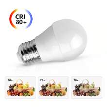 LED Energy Saving Spotlight Lamp G45 E27 5w 10pcs Aigostar
