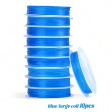 10pcs/Pack Stretchy Beading String, 4 Color Assorted Jewelry Making Craft Kit For DIY Bracelet Necklace